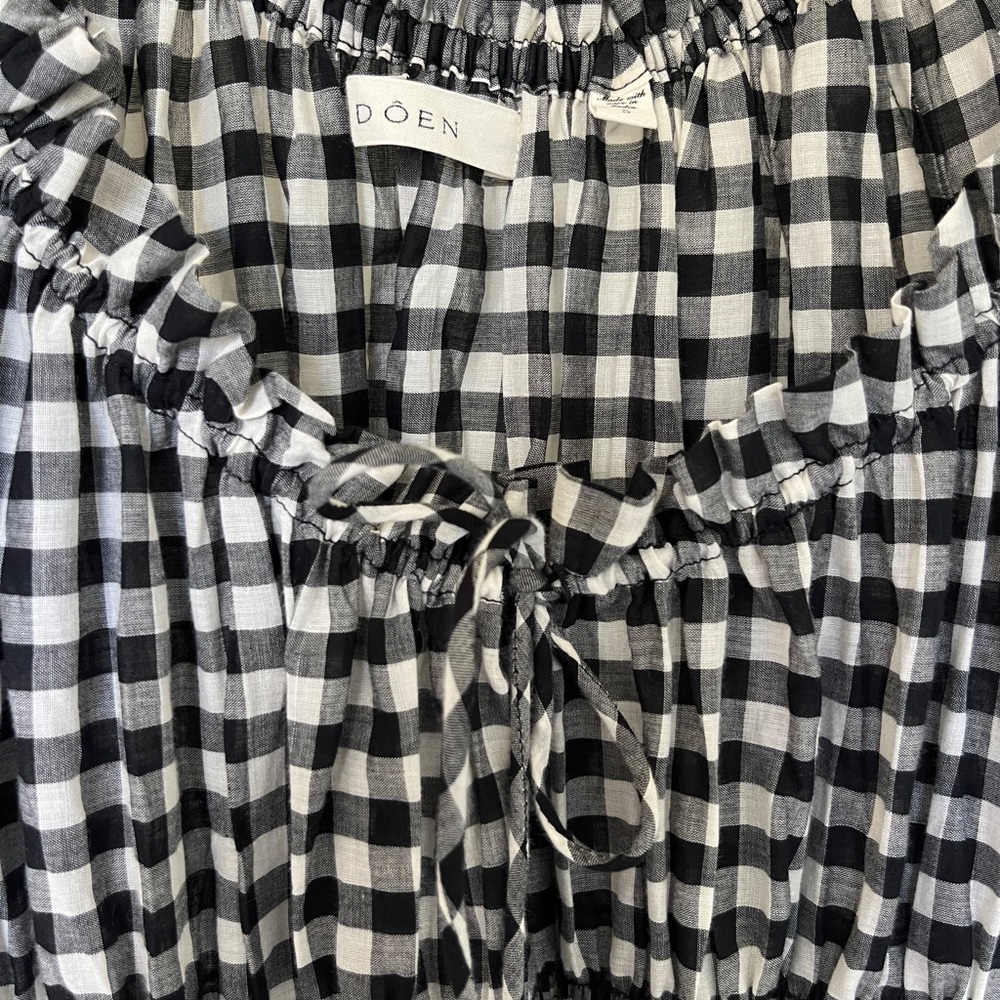 Rare Doen Ischia Gingham Dress - Picture 7 of 11